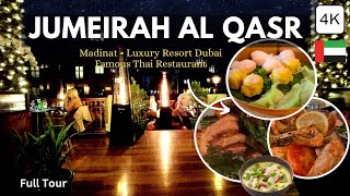 Dubai Must-Try Food Spot at Jumeirah Al Qasr Luxury Resort | Pai Thai Restaurant 4K vlog (tour) 🇦🇪