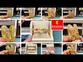 Kalyan Jewellers Latest Original Stone Gold Bangles Designs Party Wear 22KT 18 KT Gold Bangles