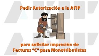 preview picture of video 'Tutorial: Autorizacion a la AFIP para imprimir Facturas C'