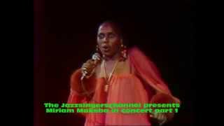 Miriam Makeba - The Click Song / Hauteng (In concert 1980)