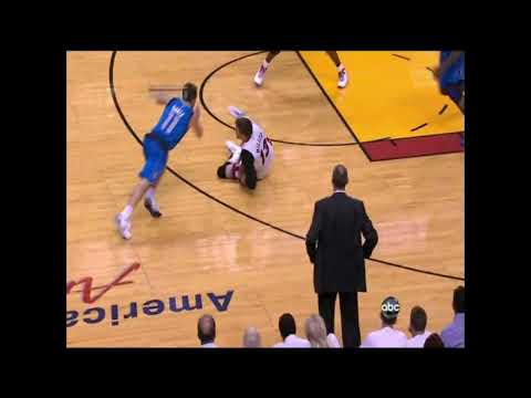 Jose Barea makes both intelligent and tough play