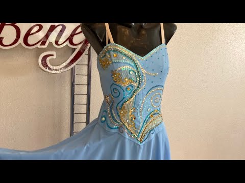 Сценический костюм F 0069A - video 2