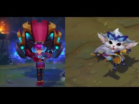 NEW SUPER GALAXY SKINS: Nidalee, Annie, Elise, and Gnar | League of Legends