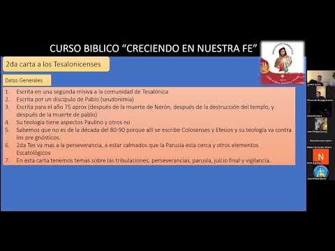 Curso Bíblico Modulo 2 - 2da de Tesalonicenses