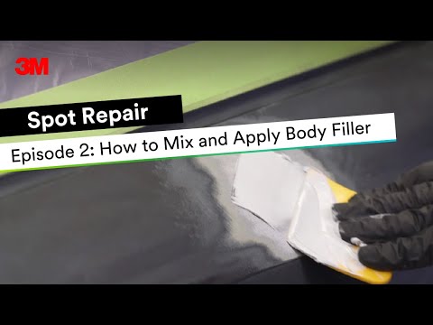 Spot Repair Episode 2: How to Mix and Apply Body Filler