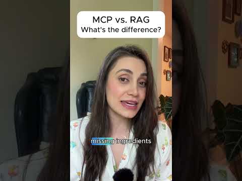MCP vs RAG Explained in 60 Seconds (With a Dinner Analogy 🍝)