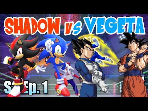 Sonic Shadow Goku and Vegeta Reacts To Shadow Vs Vegeta - Cartoon Beatbox Battles
