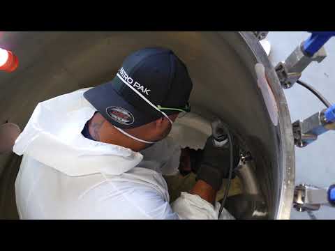 Mechanical Polishing | Surface Finishing Stainless Steel Tank