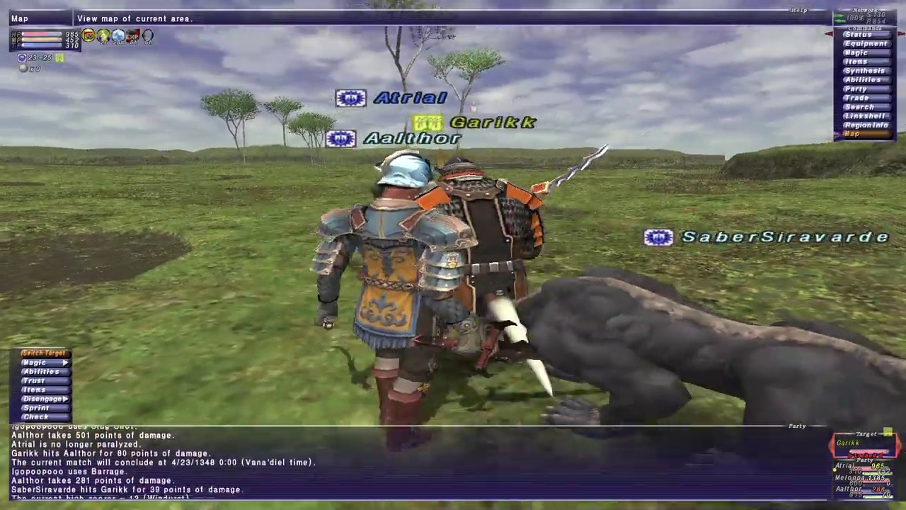 [FFXI] (FF11) Final Fantasy XI Ballista 60 Cap Asura Server (3/23/2020)