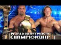 Goldberg V Chris Jericho Heavyweight Championship RAW 22nd Sep 2003