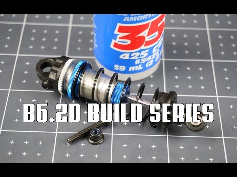 Team Associated B6.2d build series - Building the V2 Shocks