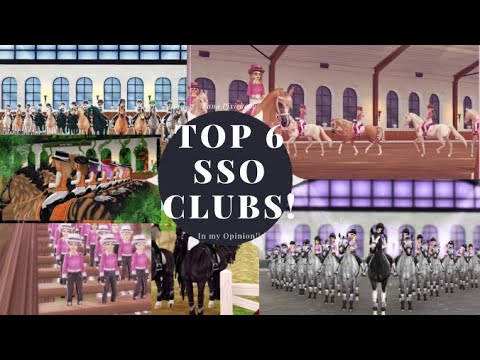 TOP 6 SSO CLUBS! - (In my Opinion) - Club Edits - Star Stable - Lana Pixiehope