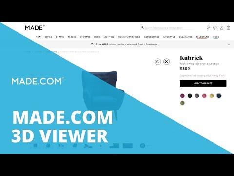 3D Product Viewer for Made.com