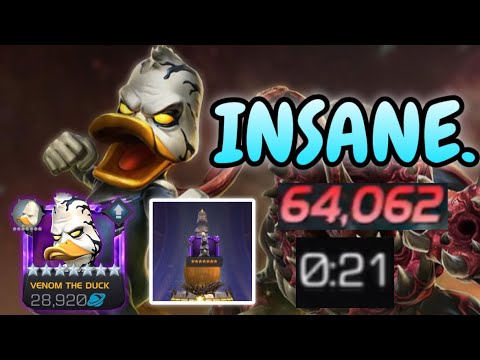 THE COSMIC EGG RELIC IS HERE! VENOM THE DUCK IS SO MUCH BETTER!! 7 Star Gameplay | Mcoc