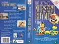 The Ultimate Nursery Rhymes Video 1991 UK VHS