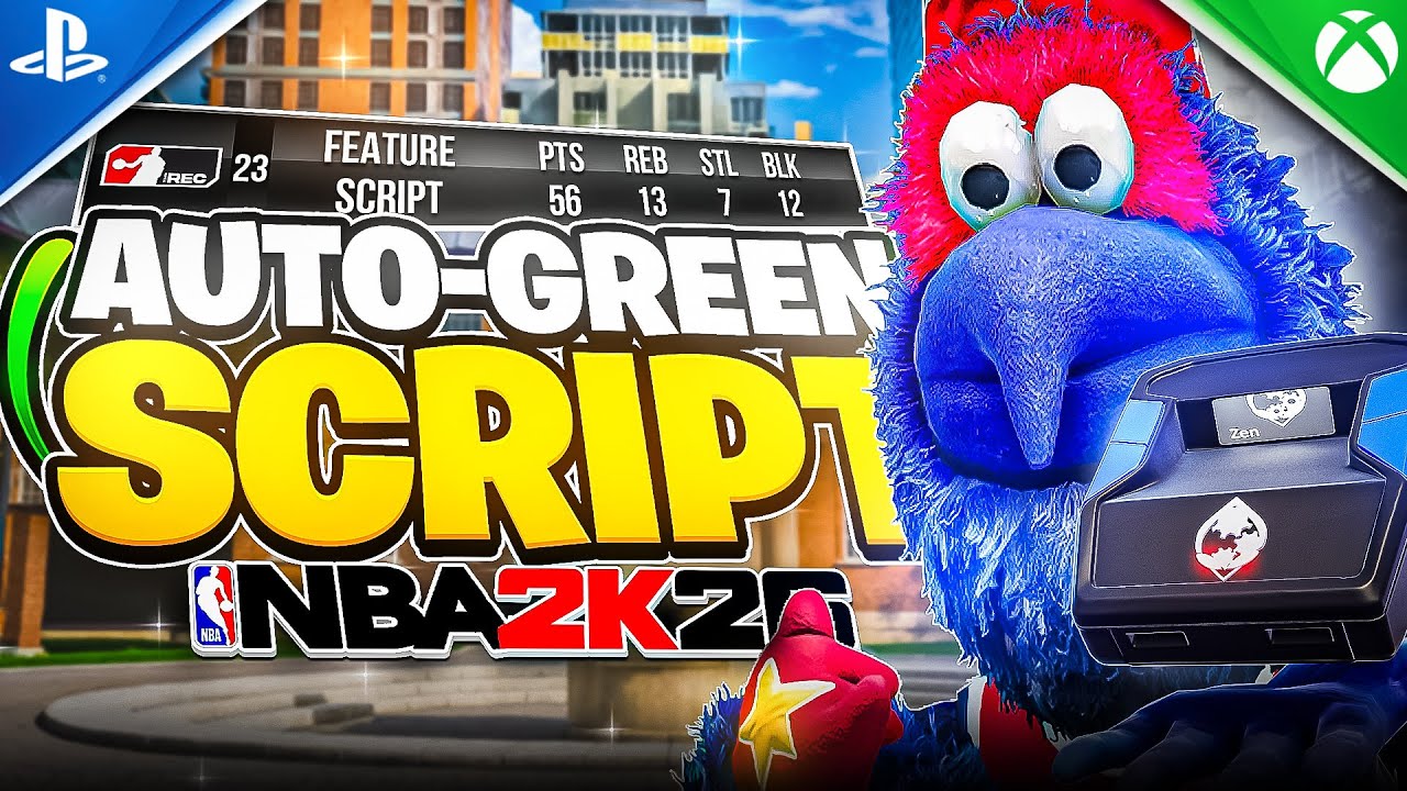 NBA 2K26 Cronus Zen Script for AI AUTO GREEN! | PS5/XBOX/PC
