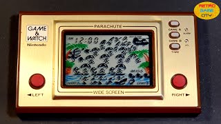 Nintendo Game & Watch, Handheld Parachute GAMEPLAY