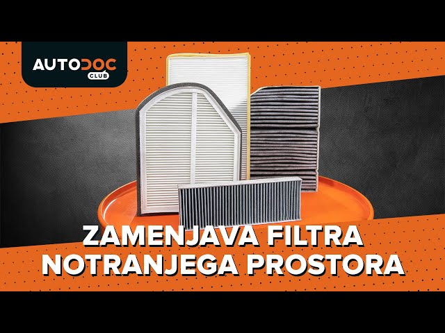 Oglejte si video vodič, kako zamenjati Filter notranjega prostora na VOLVO 760