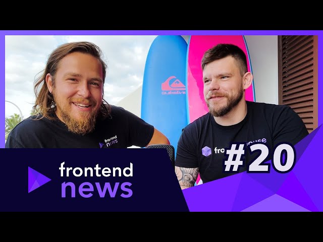 Modern Website, Newest Tools and Releases: TypeScript, React - Frontend News #20