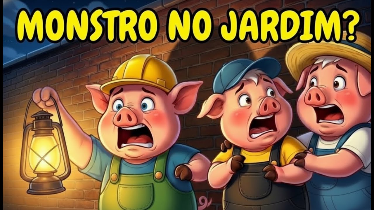 Os Três Porquinhos e o Mistério do Barulho | História com Músicas | Contos de Fadas em Português