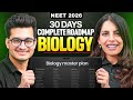 30 Days Complete Biology Roadmap For RE NEET 2026 PhysicsWallah