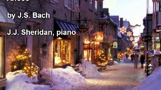Arioso (J.S. Bach) J.J. Sheridan, piano