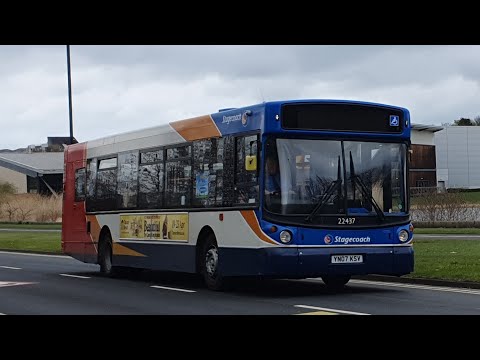 NONSTOP: Route X63 | YN07KSV/22437 - Stagecoach North East: MAN 18.220LF/Alexander Dennis ALX300