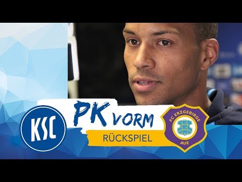 KSC-Pressekonferenz vorm Relegations-Rückspiel
