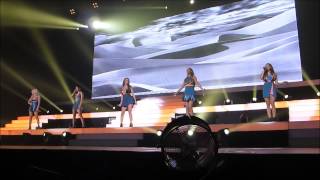 The Saturdays - Walking Through The Desert Live in Brighton (09/20/2014)