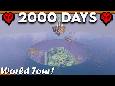 I Survived 2000 Days in Hardcore Amplified Survival Minecraft - World Tour and Download