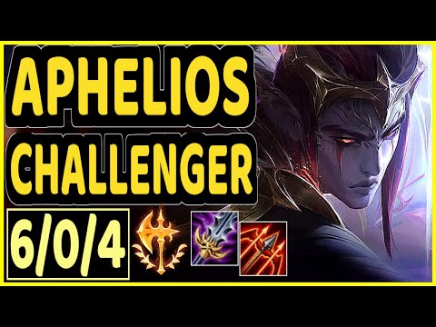 JESKLA (APHELIOS) - 6/0/4 KDA CHALLENGER GAMEPLAY - EUW