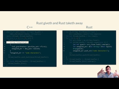 [SLOWER VERSION] A Firehose of Rust, for busy people who know some C++