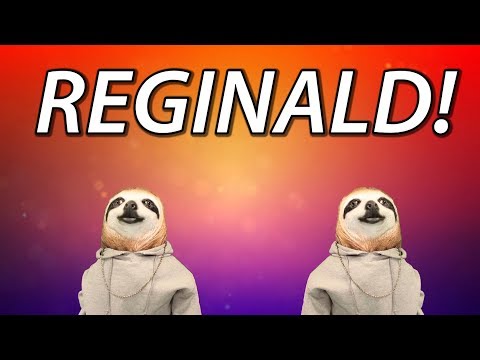 HAPPY BIRTHDAY REGINALD! - SLOTH HAPPY BIRTHDAY RAP
