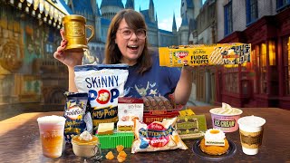 Testing EVERY Butterbeer Food in The Wizarding World!