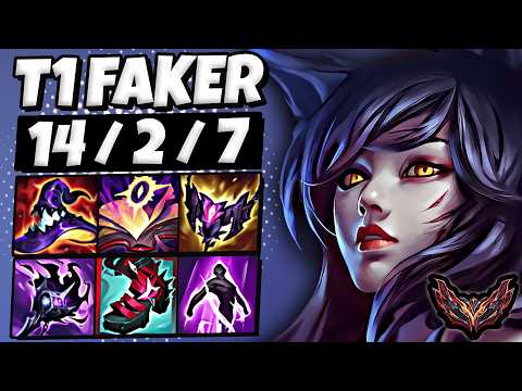 T1 Faker Ahri vs Zoe [ MID ] Korea Grandmaster 1065 LP | Patch 26.5