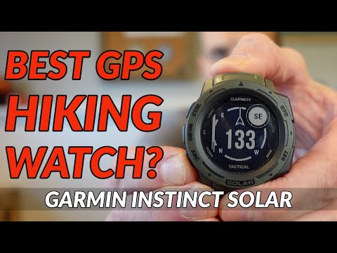 GARMIN INSTINCT SOLAR REVIEW // Is the Instinct Solar the best GPS watch for hikers?
