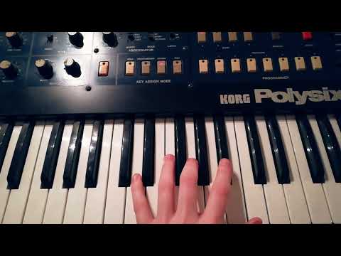Korg Polysix - Short Demo (From Alex Ball's Korg Documentary)
