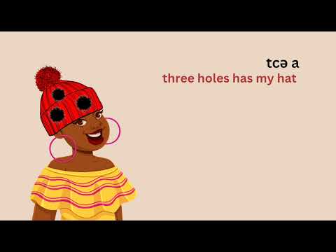 Learn by sentences. #kidssong #mein Hut hat drei löcher#bamileke #cameroon#batie #bapa #foutouni