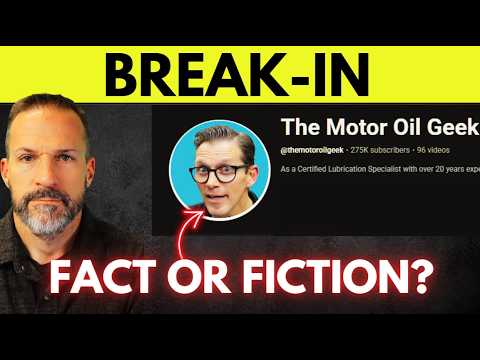 Is the Motor Oil Geek Right? I Put His Break-In Theory to the Test
