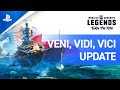World of Warships: Legends - Veni  Vidi  Vici Update | PS4