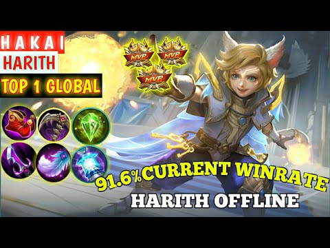 Build Harith Gampang savage WINRATE. 91,6%