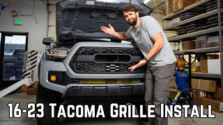 16-23 Tacoma Grille Install (Don't Buy Metal Aftermarket)