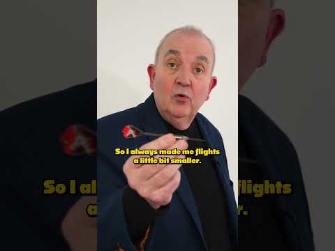 Phil Taylor's UNUSUAL flights explained #philtaylor #darts #180