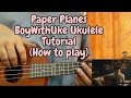 Paper Planes BoyWithUke Easy Ukulele Tutorial With Chords Lesson
