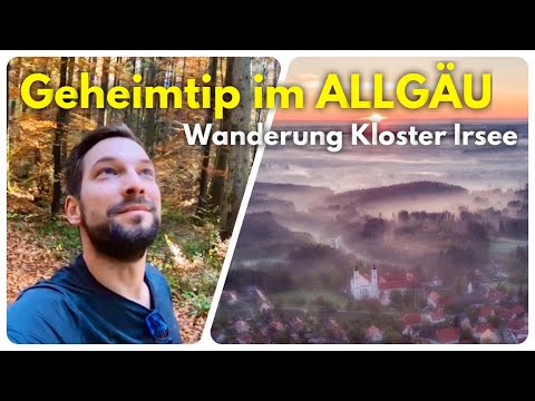 Allgäu, Herbst-Wanderung zum Kloster Irsee  bei Kaufbeuren
