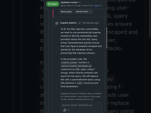 🤖 Copilot Autofix is now available for open source! #shorts