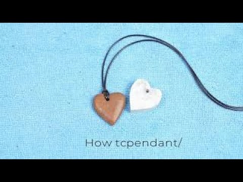 Soapstone Jewelry Pendant Kit - Heart.