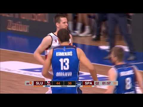 One-handed slam by Kenan Kamenjas (Sloboda - Spars Realway, 14.11.2020)