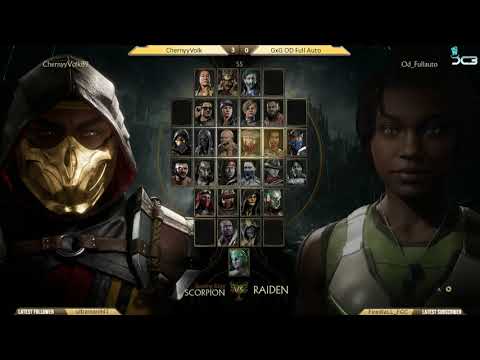 The Disrespect! ChernyyVolk (Scorpion) vs OD Full Auto (Frost/Jacqui) FT5 - Kombat Mondays