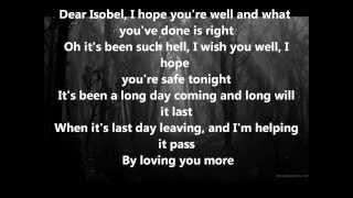 Dido Isobel WITH LYRICS